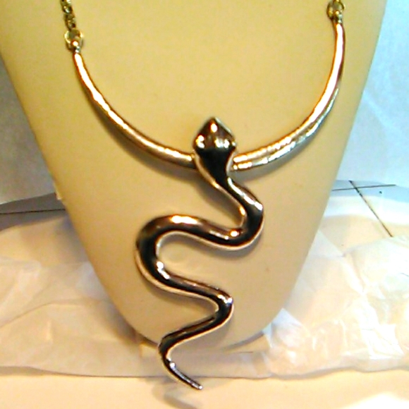 Jewelry - Nwt Snake Necklace and Earrings Set